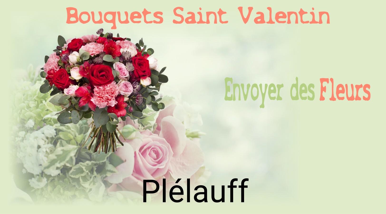 Roses de Saint-Valentin livrées à Plélauff